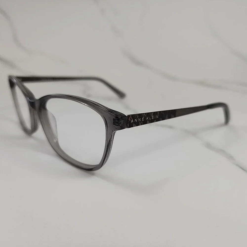 ANNE‎ KLEIN EYEGLASSES FRAMES ONLY AK5060 035 54-16-135 GREY FRAMES ONLY